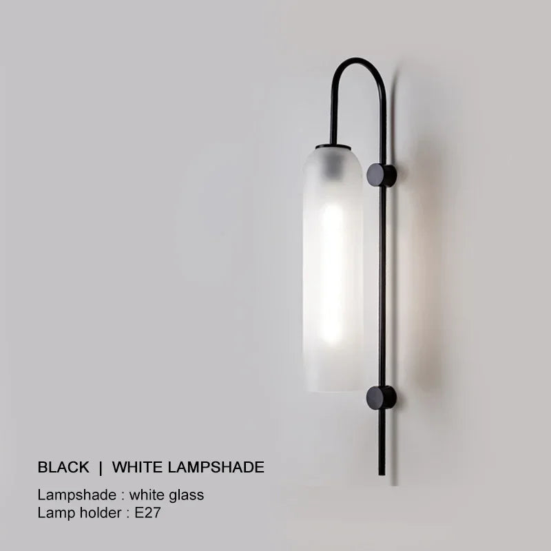 Modern Glass LED Wall Sconce