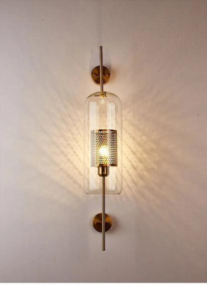 Modern Glass Wall Sconce Light