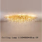 Modern Gold Crystal Chandelier Light