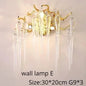 Modern Gold Crystal Chandelier Light