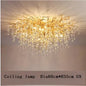 Modern Gold Crystal Chandelier Light