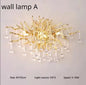 Modern Gold Crystal Chandelier Light