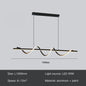 Modern Gold LED Pendant Lamp with Remote Control for Home