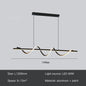 Modern Gold LED Pendant Lamp with Remote Control for Home