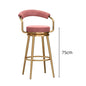 Modern High Bar Stool in Metal