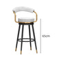 Modern High Bar Stool in Metal