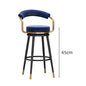 Modern High Bar Stool in Metal