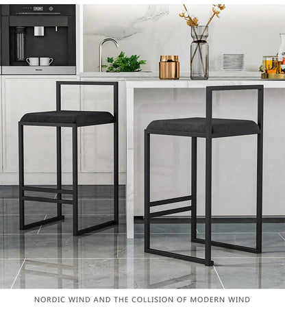 Modern Industrial Bar Stool 90cm