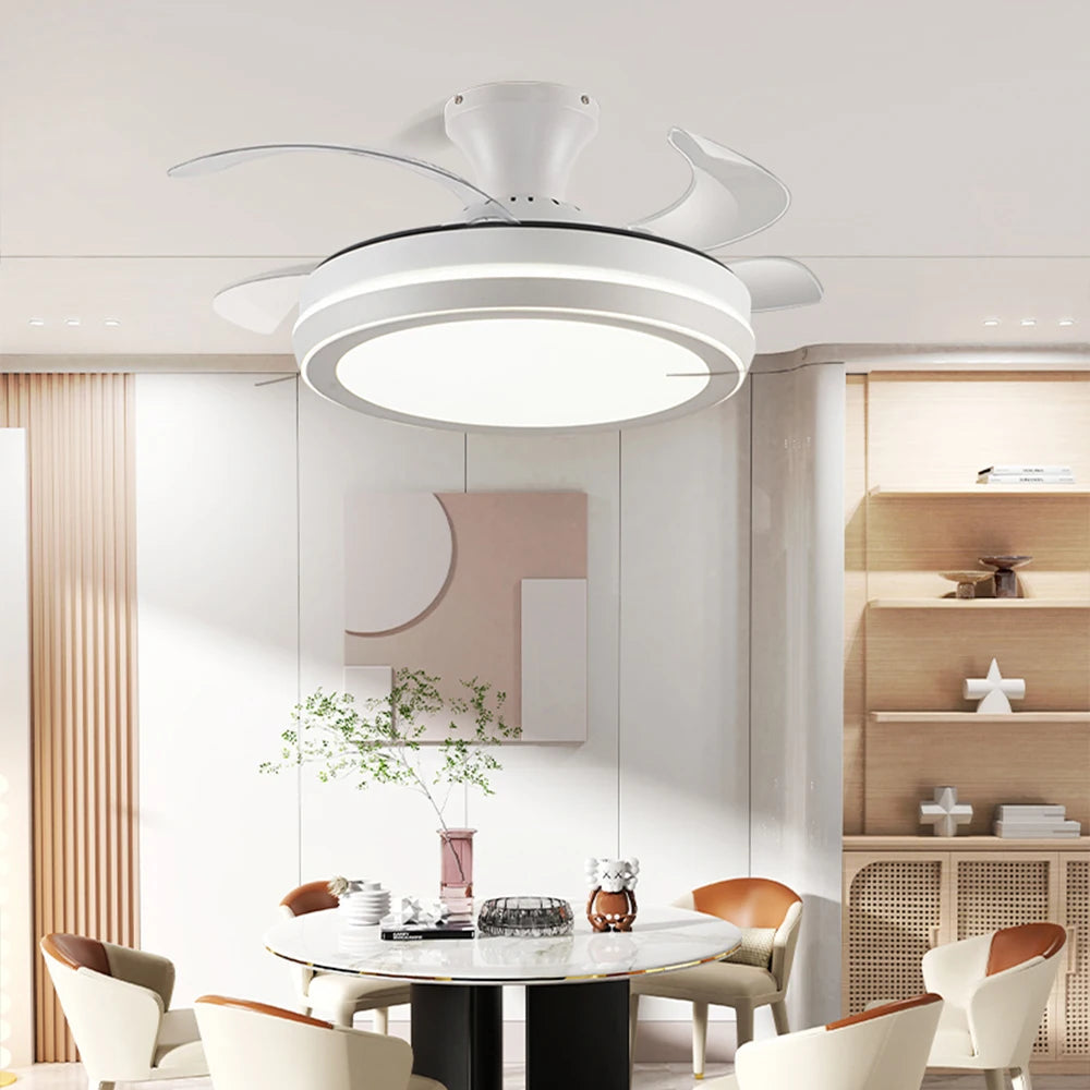 Modern Invisible Ceiling Fan Light