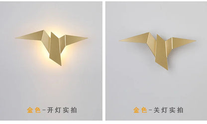 Modern LED Bird Wall Lamp