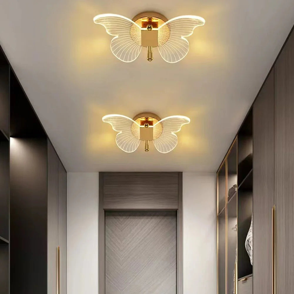 Modern LED Butterfly Wall Lamp