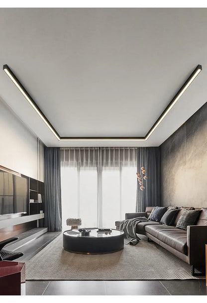 Modern LED Ceiling Lamp - Nordic Style