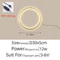 Modern LED Circle Wall Light