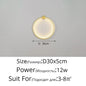 Modern LED Circle Wall Light