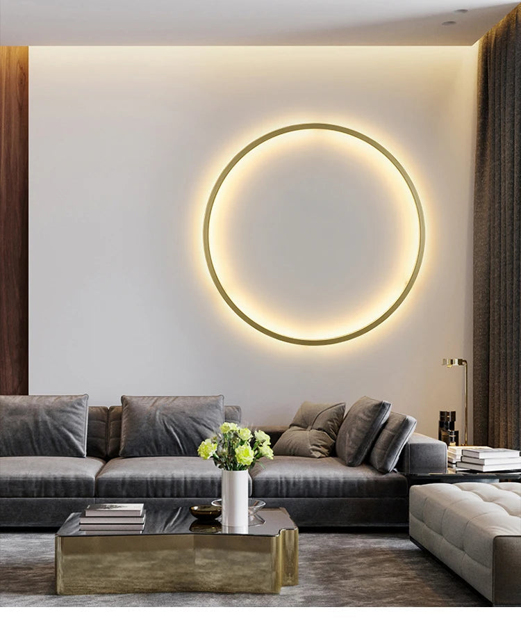 Modern LED Circle Wall Light