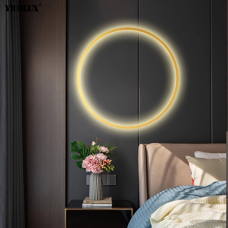 Modern LED Circle Wall Light