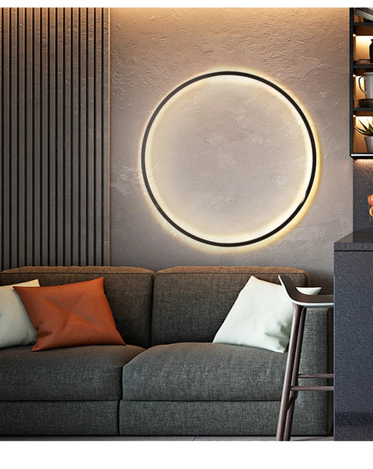 Modern LED Circle Wall Light