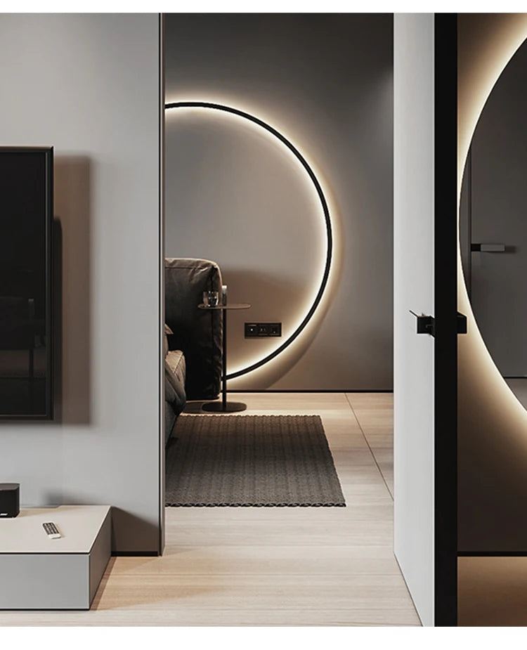 Modern LED Circle Wall Light