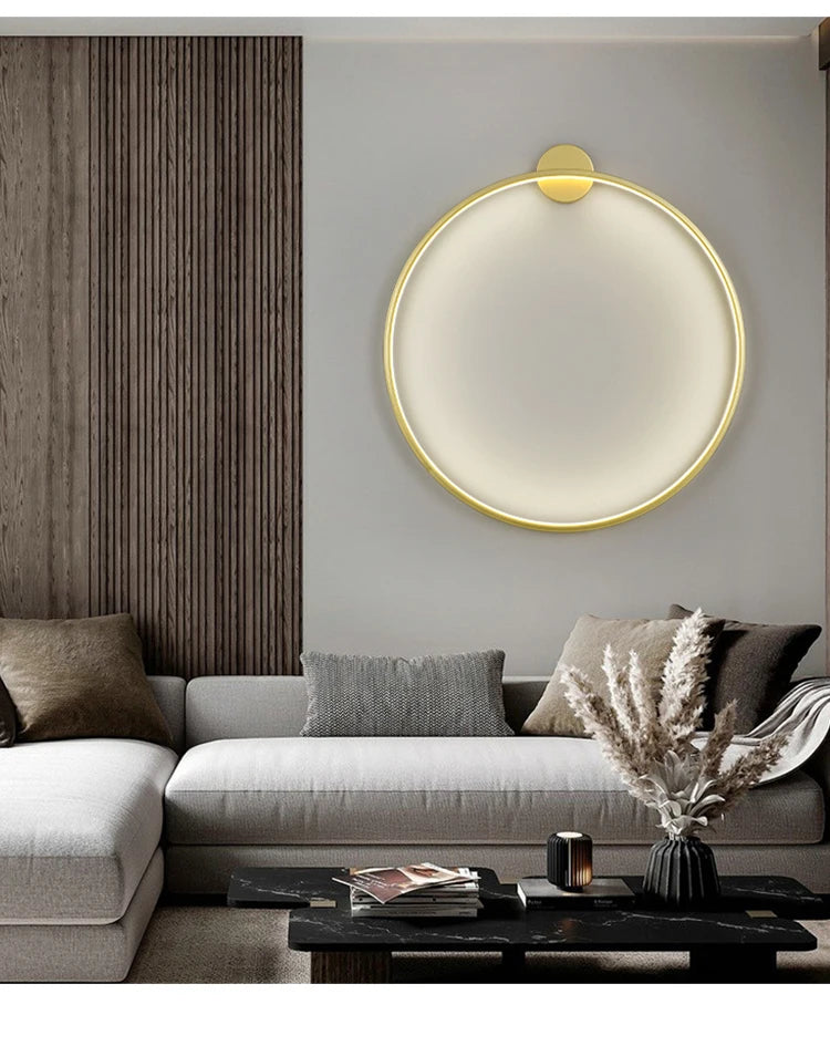 Modern LED Circle Wall Light