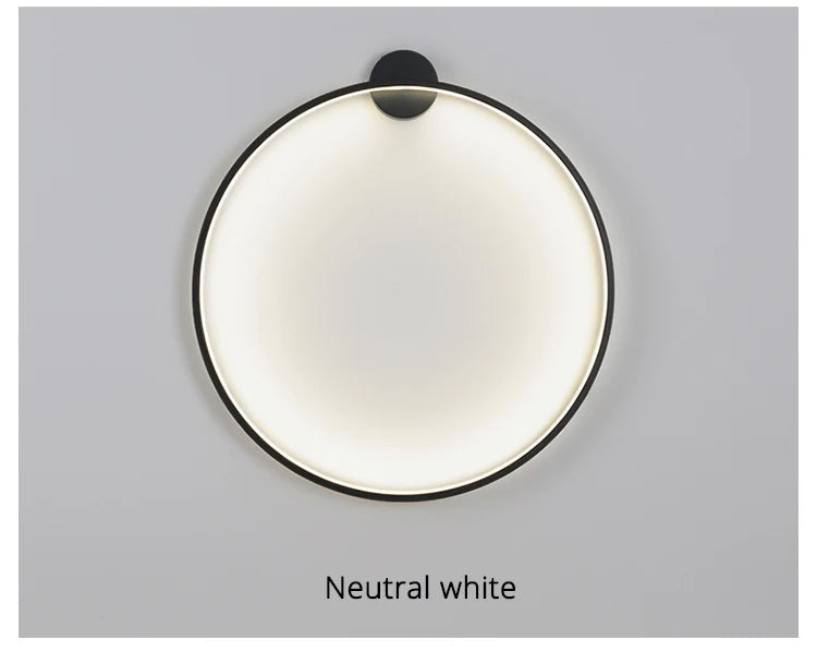 Modern LED Circle Wall Light