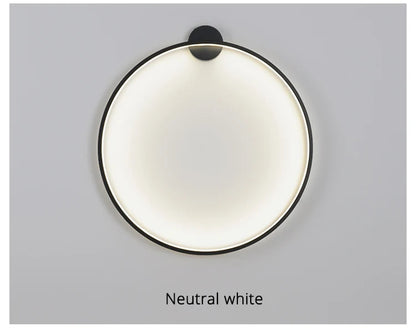 Modern LED Circle Wall Light