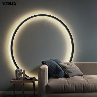 Modern LED Circle Wall Light