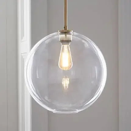 Modern LED Glass Pendant Light for Stylish Home & Café Decor