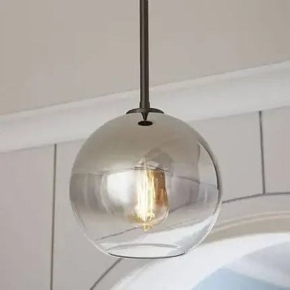 Modern LED Glass Pendant Light for Stylish Home & Café Decor