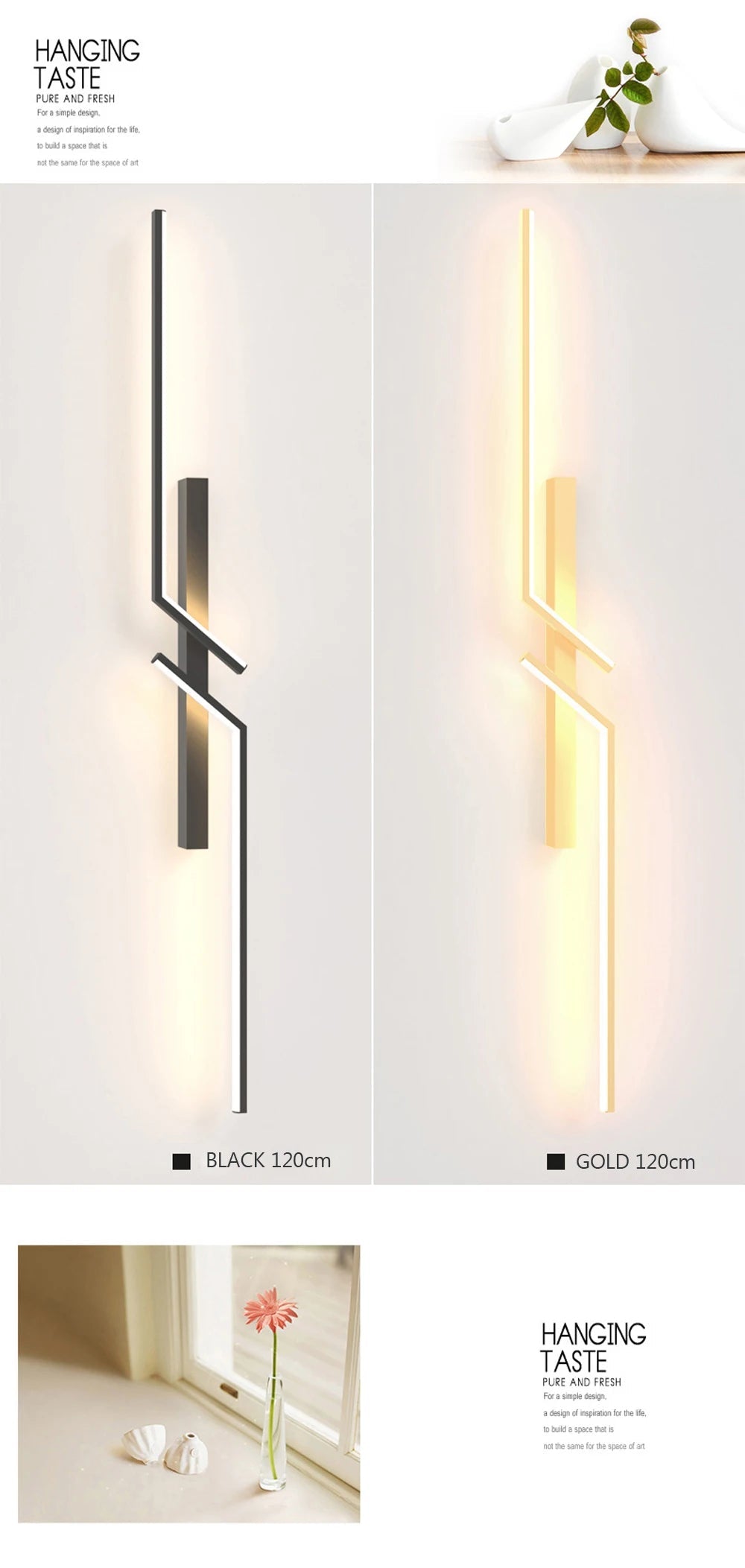 Modern LED Minimalist Wall Lamp