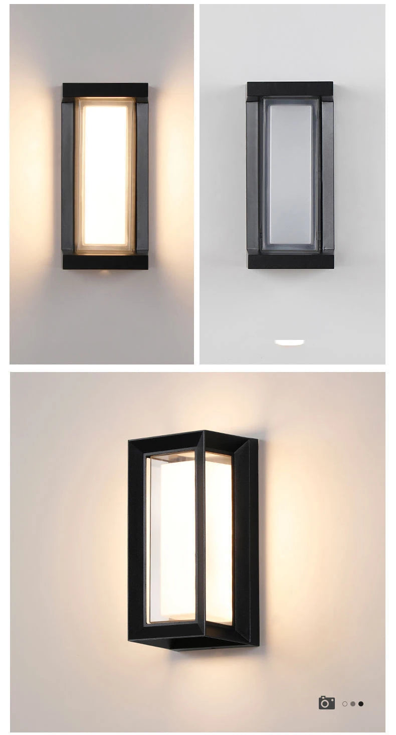 Modern LED Motion Sensor Wall Light