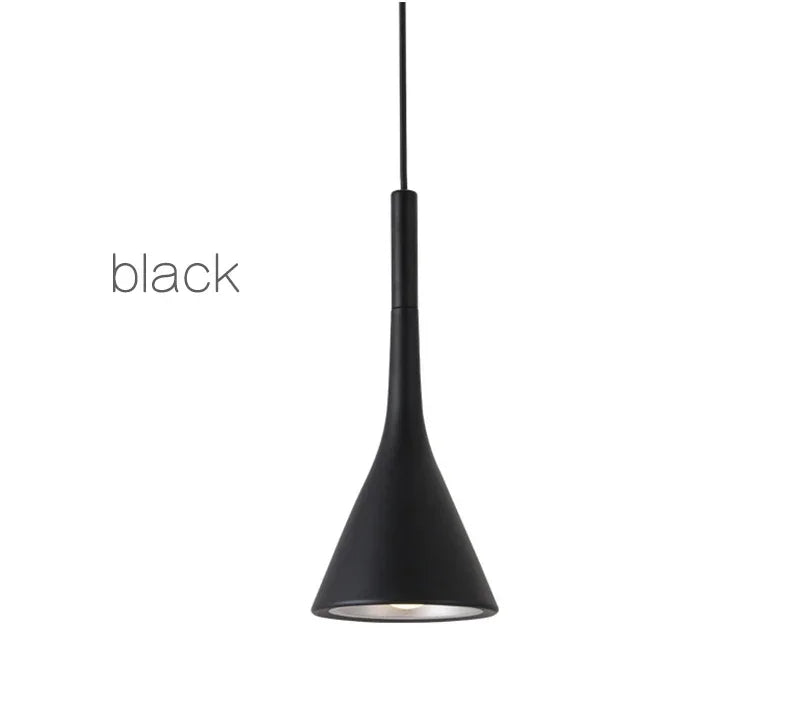 Modern LED Pendant Light - Black/White