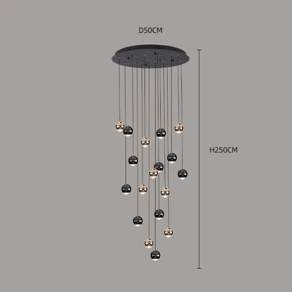 Modern LED Pendant Lights for Staircase