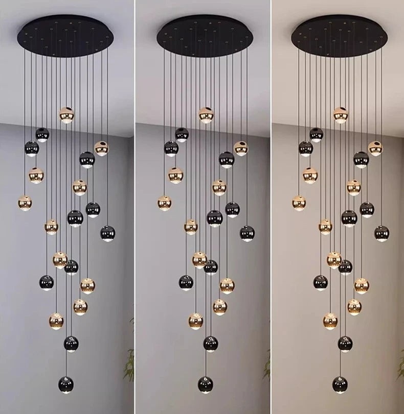 Modern LED Pendant Lights for Staircase