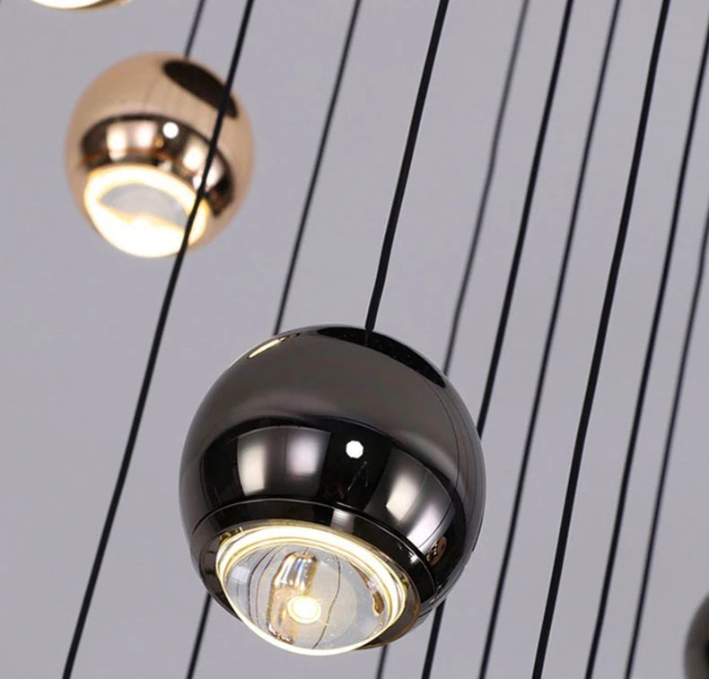 Modern LED Pendant Lights for Staircase