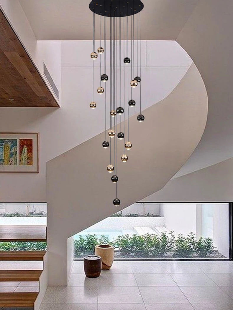 Modern LED Pendant Lights for Staircase