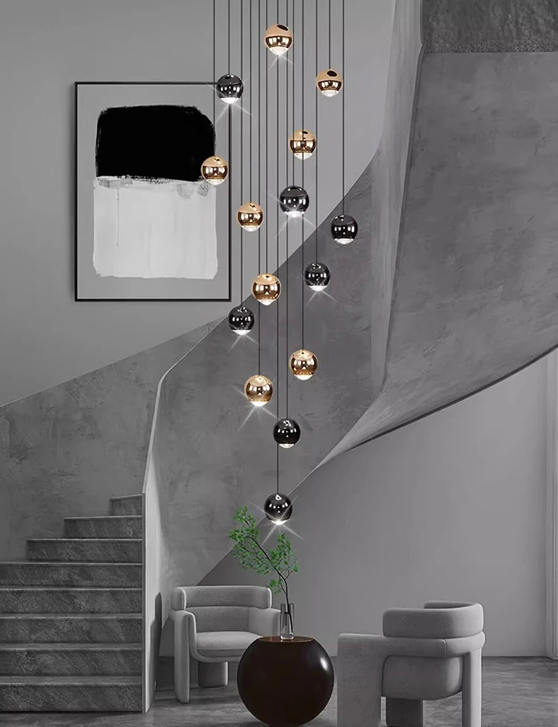 Modern LED Pendant Lights for Staircase