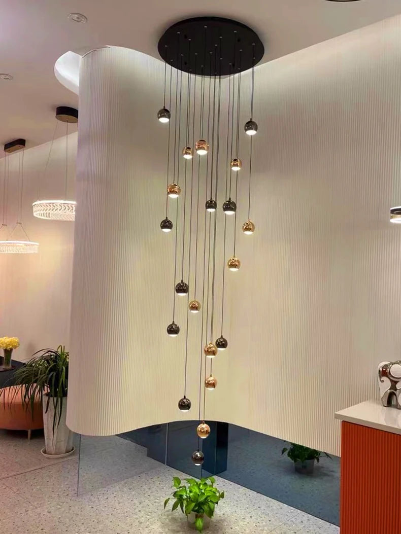 Modern LED Pendant Lights for Staircase