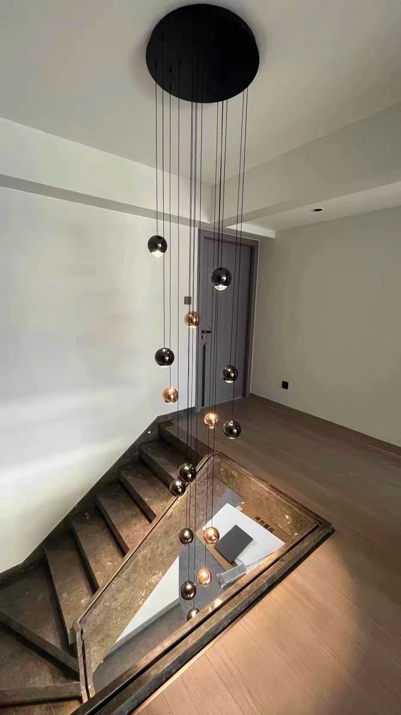 Modern LED Pendant Lights for Staircase