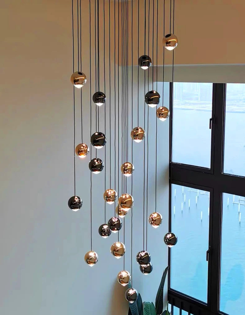 Modern LED Pendant Lights for Staircase