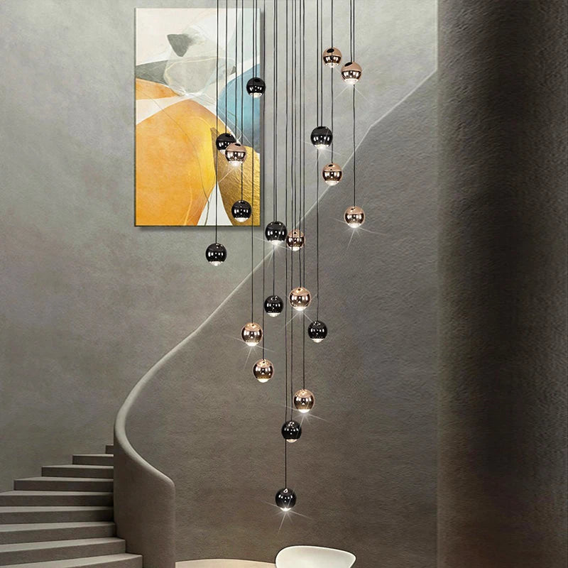 Modern LED Pendant Lights for Staircase