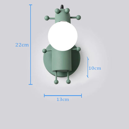 Modern LED Robot Wall Lamp