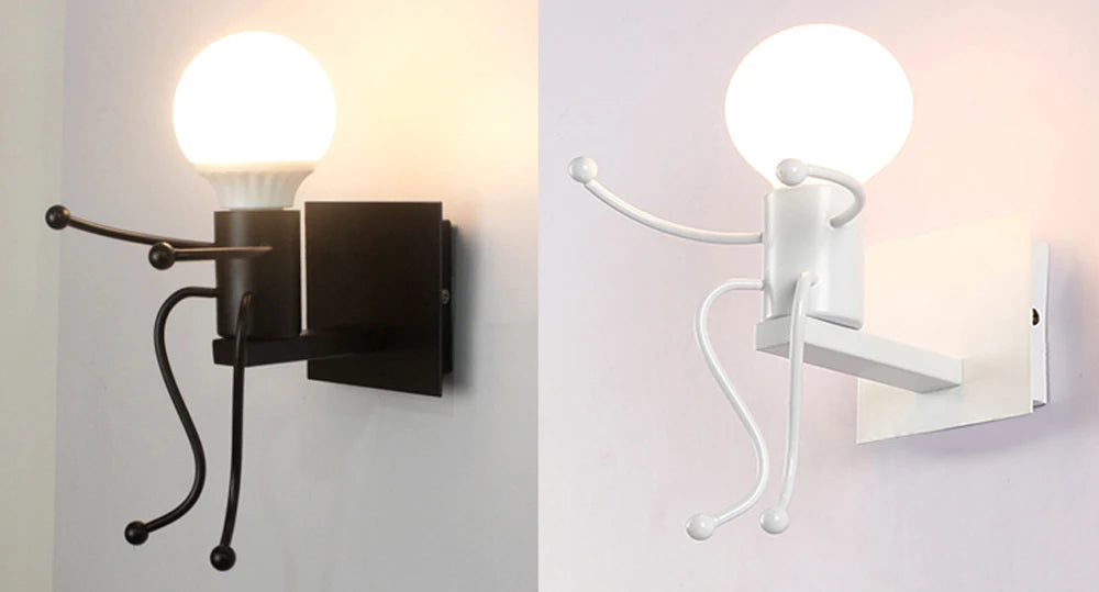 Modern LED Robot Wall Lamp