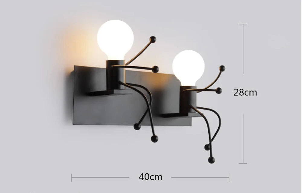 Modern LED Robot Wall Lamp