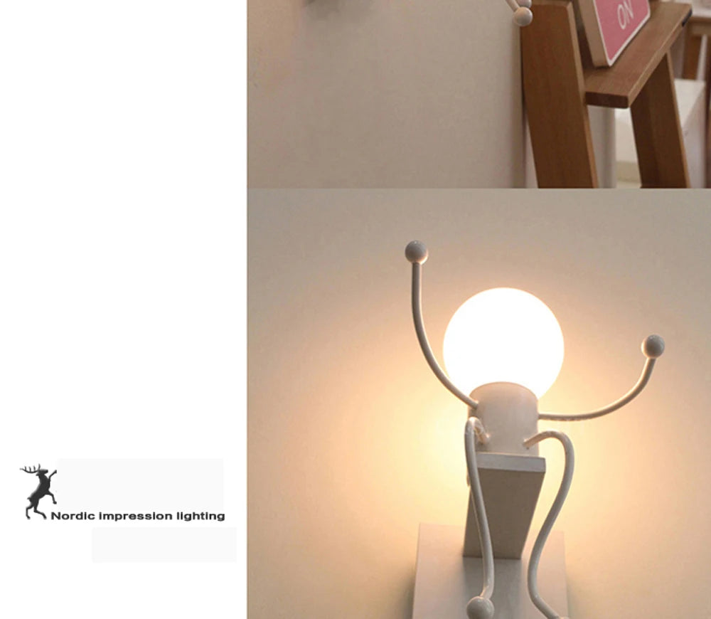 Modern LED Robot Wall Lamp