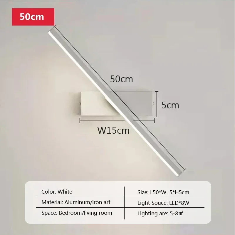 Modern LED Rotatable Wall Light