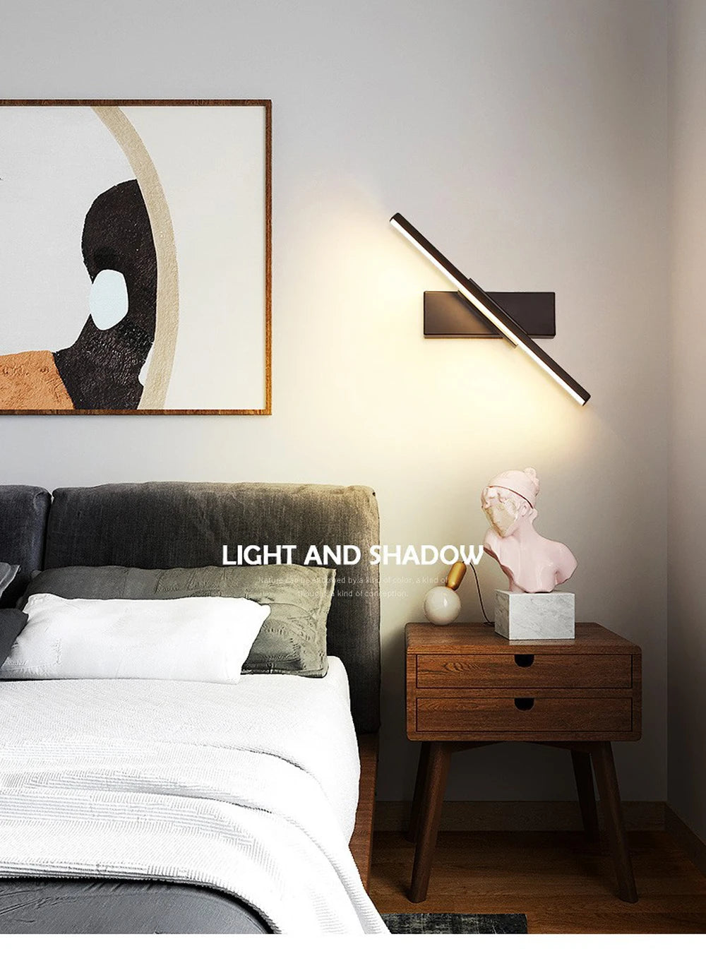 Modern LED Rotatable Wall Light