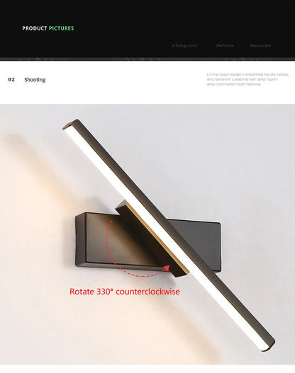 Modern LED Rotatable Wall Light