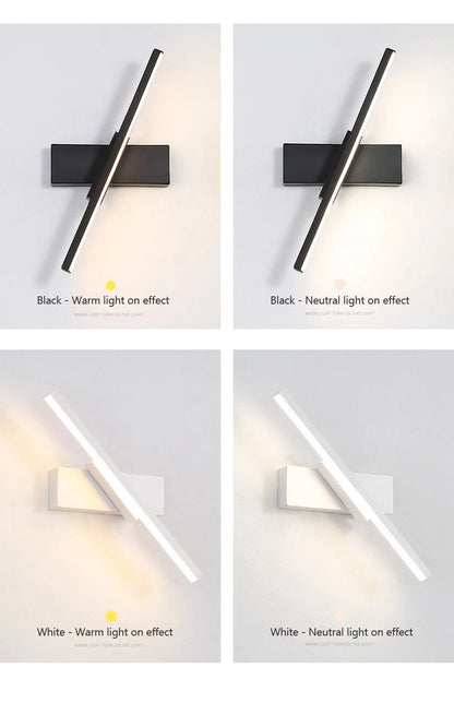 Modern LED Rotatable Wall Light