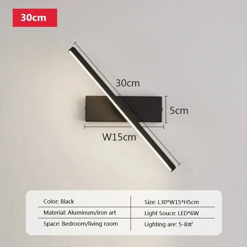 Modern LED Rotatable Wall Light