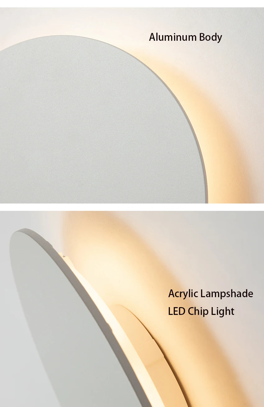 Modern LED Round Wall Light